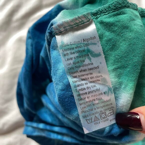 Tie-Dye Sturgis Biker Baby Tee - Picture 6 of 8